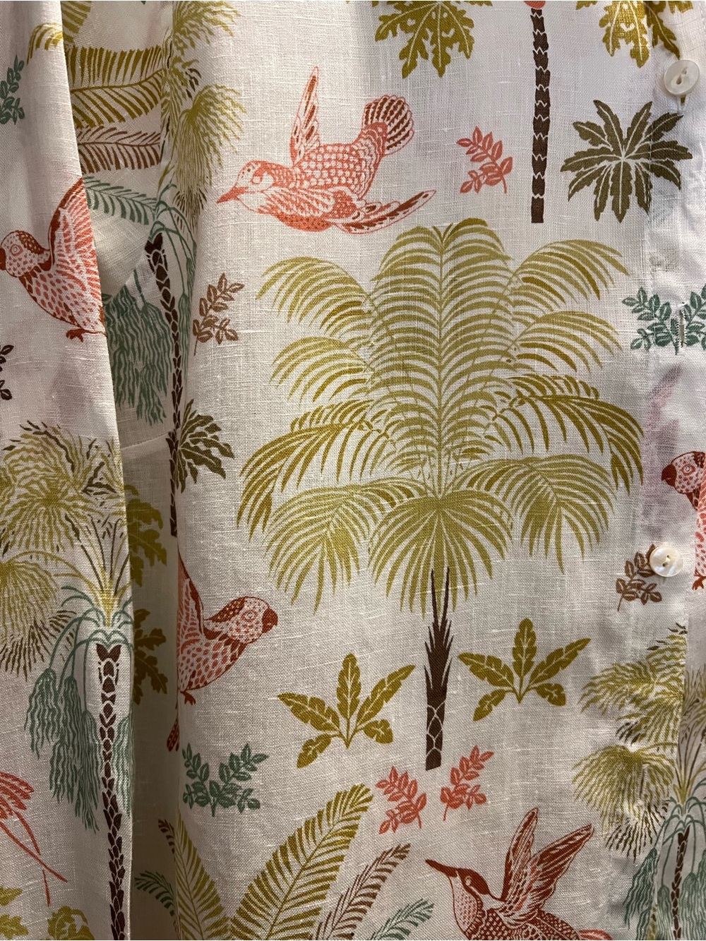 Spartina Linen blouse-XXL-like new! - Picture 3 of 5